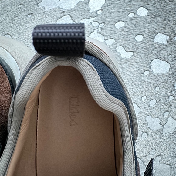 Chloé Colorblock Pattern Sneakers - Picture 3 of 3